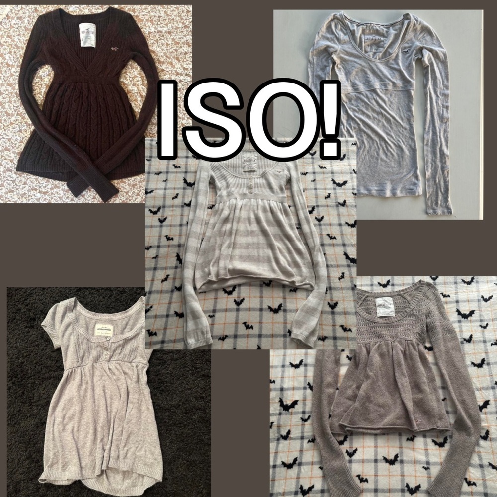 IN SEARCH OF POST! Please do not buy! If you have these tops, MSG ME PLS!